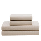 Parure de lit alternative 8 pièces en tissu doux Dobby avec draps