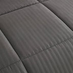 Parure de lit alternative 8 pièces en tissu doux Dobby avec draps