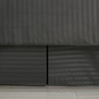 Parure de lit alternative 8 pièces en tissu doux Dobby avec draps