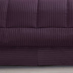 Parure de lit alternative 8 pièces en tissu doux Dobby avec draps