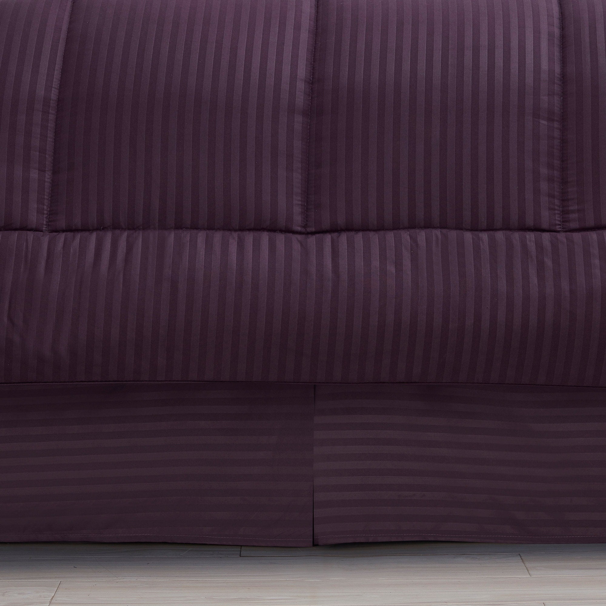 Parure de lit alternative 8 pièces en tissu doux Dobby avec draps