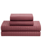 Parure de lit alternative 8 pièces en tissu doux Dobby avec draps