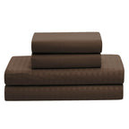 Parure de lit alternative 8 pièces en tissu doux Dobby avec draps