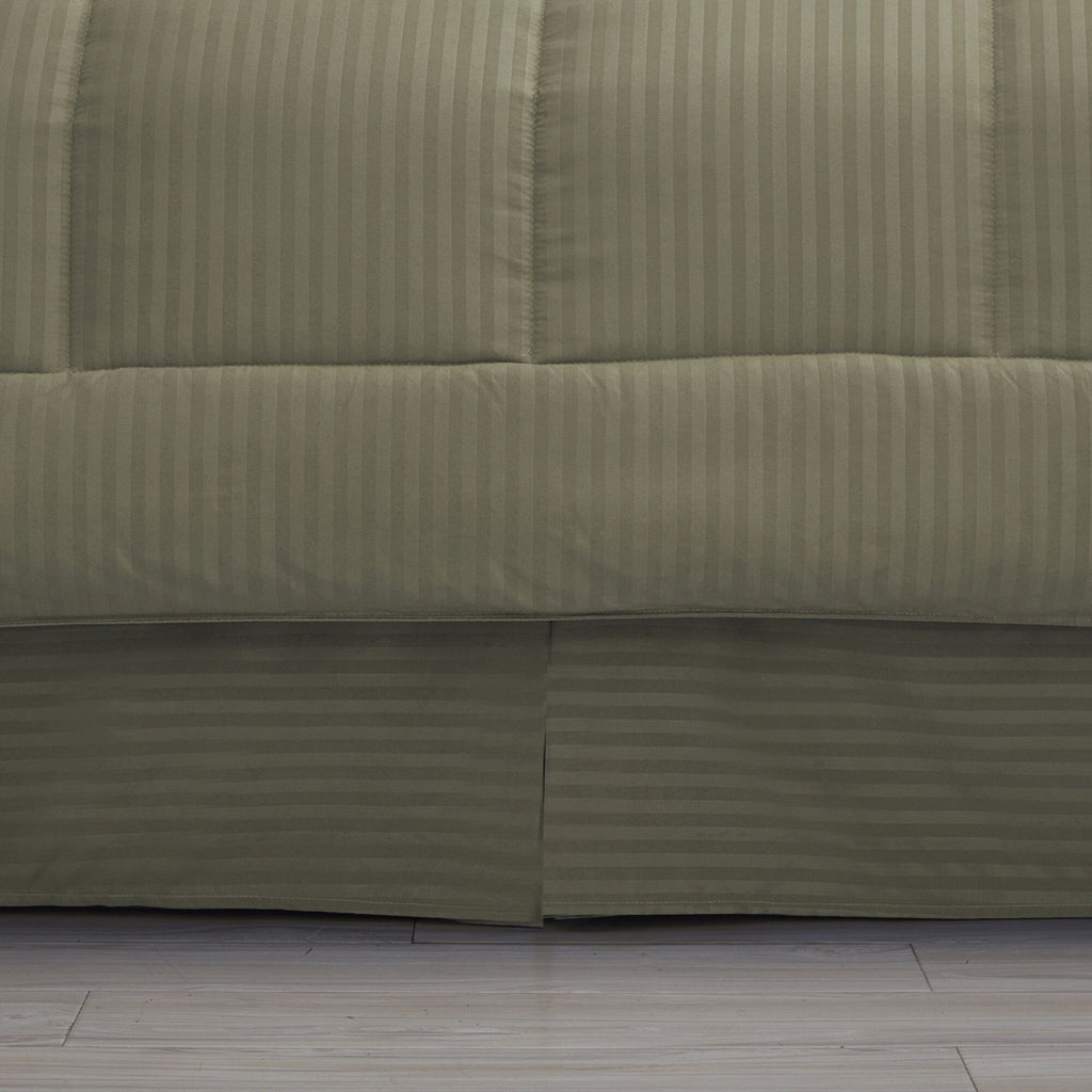 Parure de lit alternative 8 pièces en tissu doux Dobby avec draps