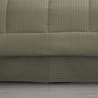 Parure de lit alternative 8 pièces en tissu doux Dobby avec draps