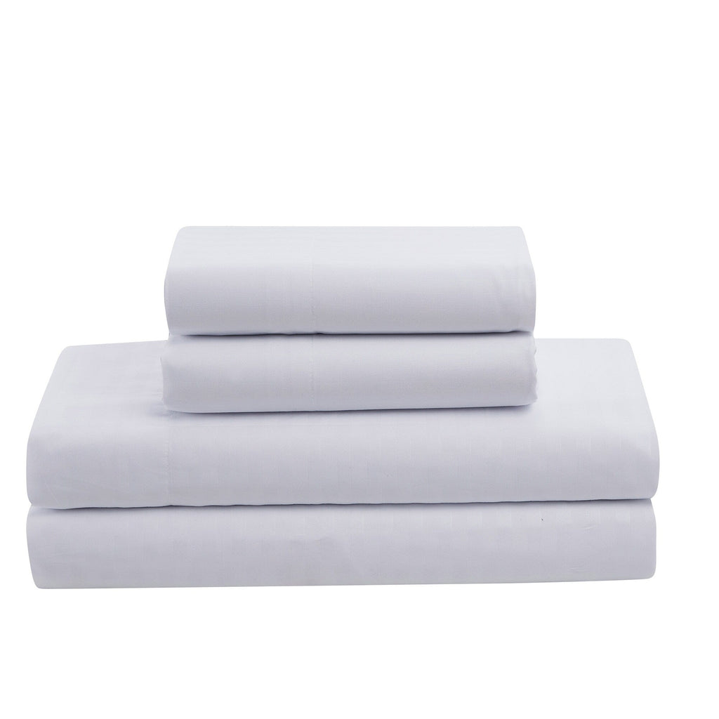Parure de lit alternative 8 pièces en tissu doux Dobby avec draps