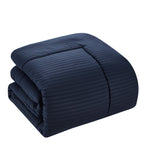 Parure de lit alternative 8 pièces en tissu doux Dobby avec draps