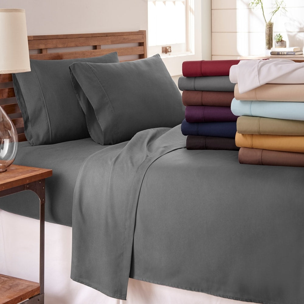 Ensemble de draps ultra-doux Soft Essentials 4 pièces