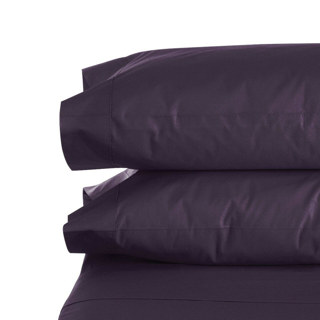 Ensemble de 2 taies d'oreiller Soft Feel 1800 pour lit Queen/Standard ou King