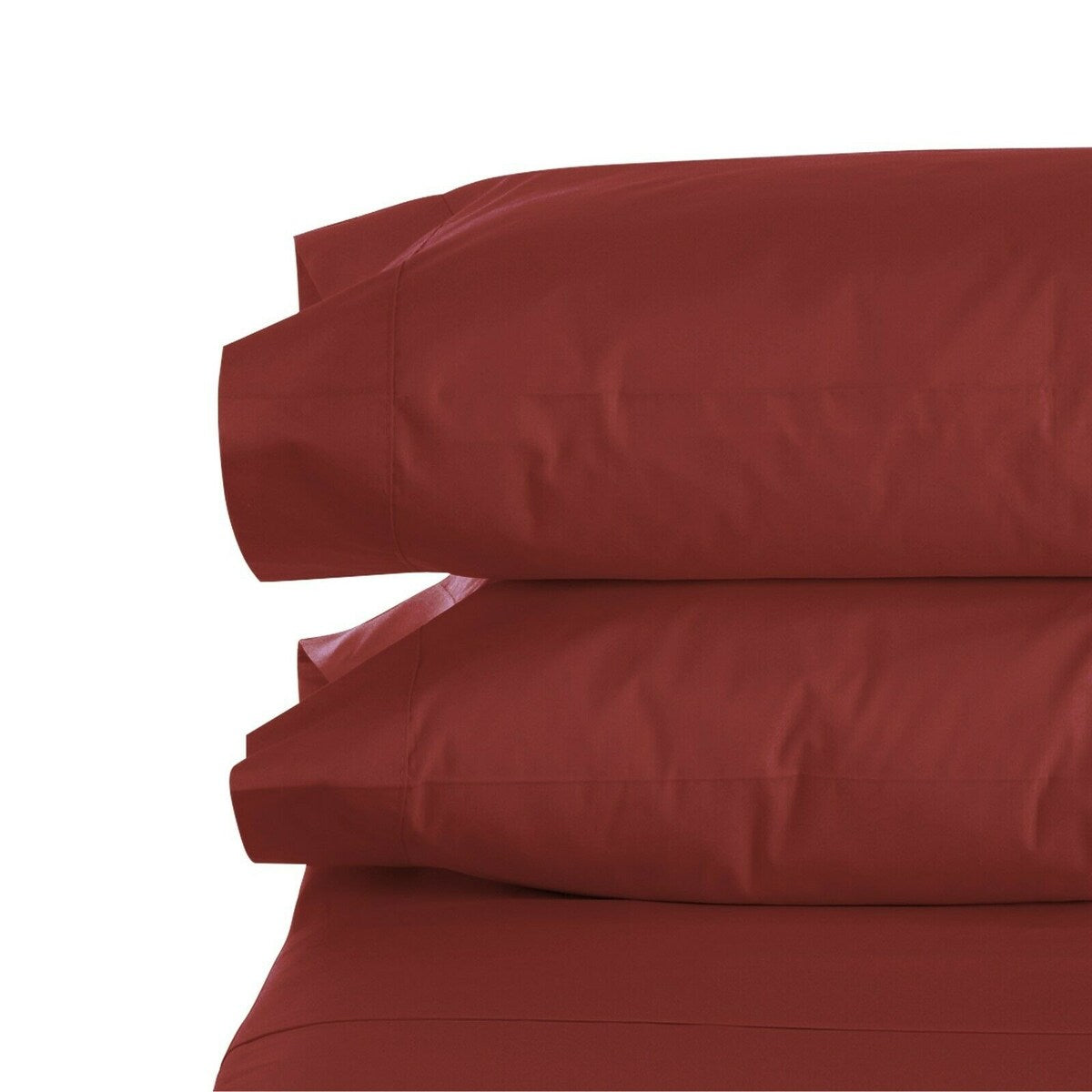 Ensemble de 2 taies d'oreiller Soft Feel 1800 pour lit Queen/Standard ou King