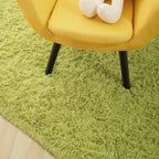 Tapis d'intérieur doux et moelleux, moderne et moelleux - 4' x 5,3'