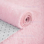 Tapis d'intérieur doux et moelleux, moderne et moelleux - 4' x 5,3'