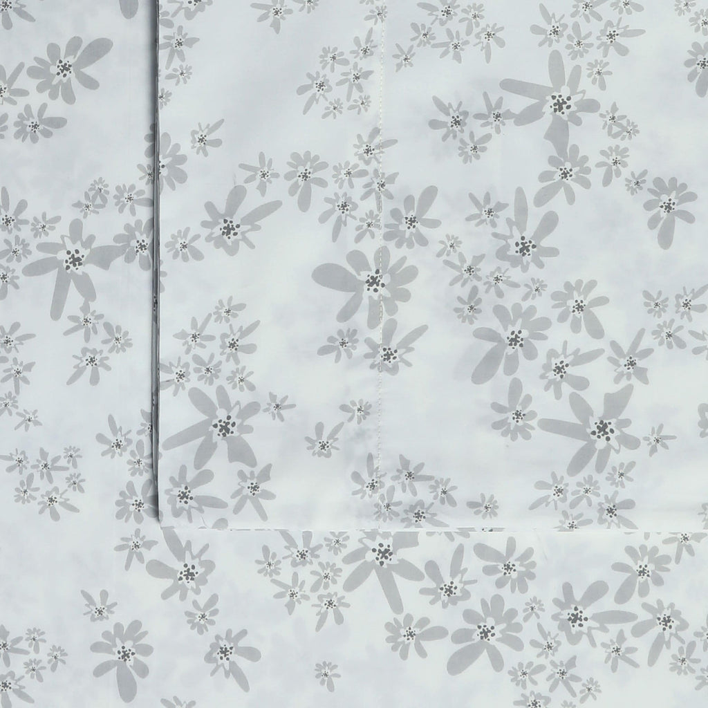 Parure de draps en percale de coton 300 fils, unie ou imprimée, à poches extra profondes