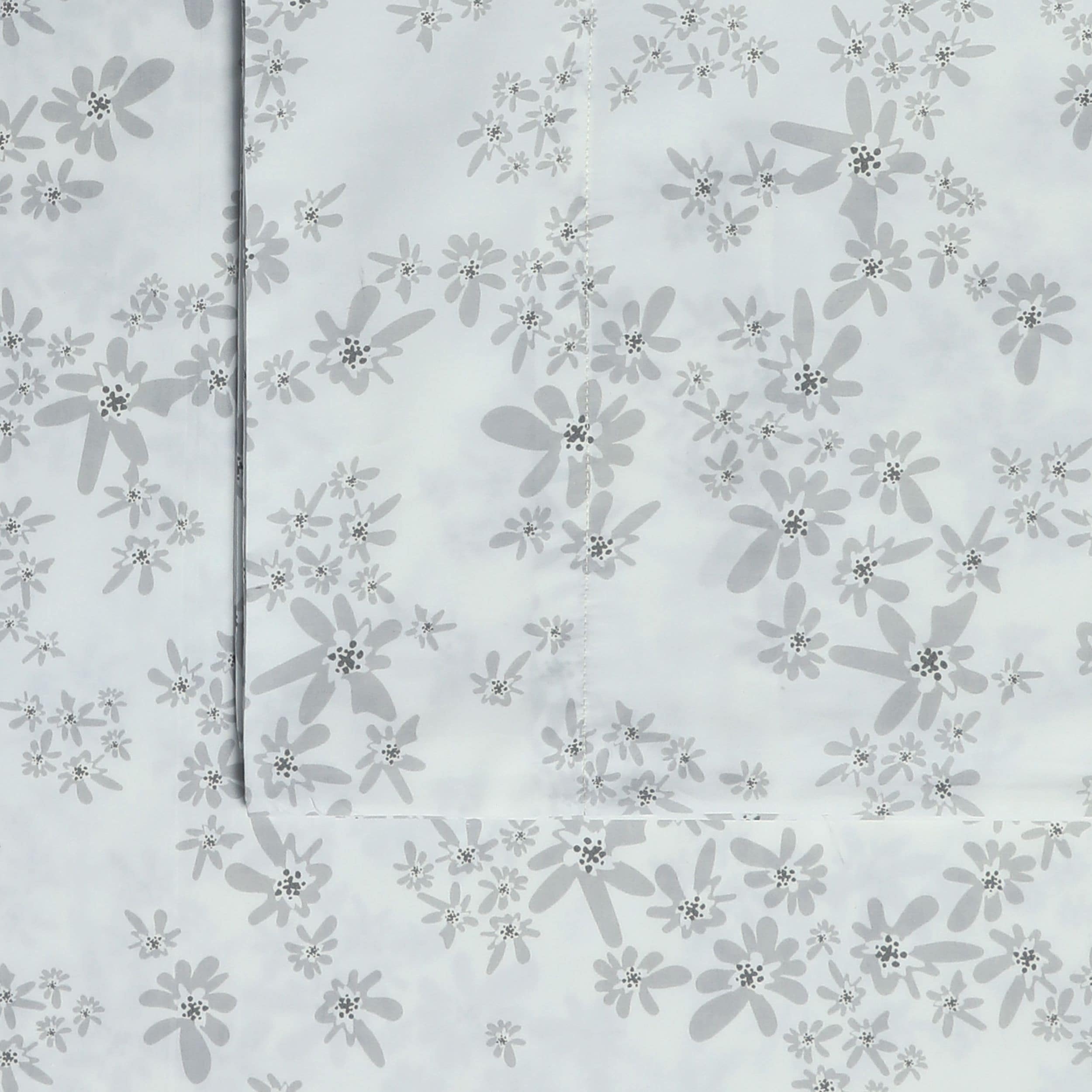 Parure de draps en percale de coton 300 fils, unie ou imprimée, à poches extra profondes