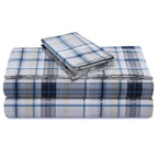 Parure de draps en percale de coton 300 fils, unie ou imprimée, à poches extra profondes