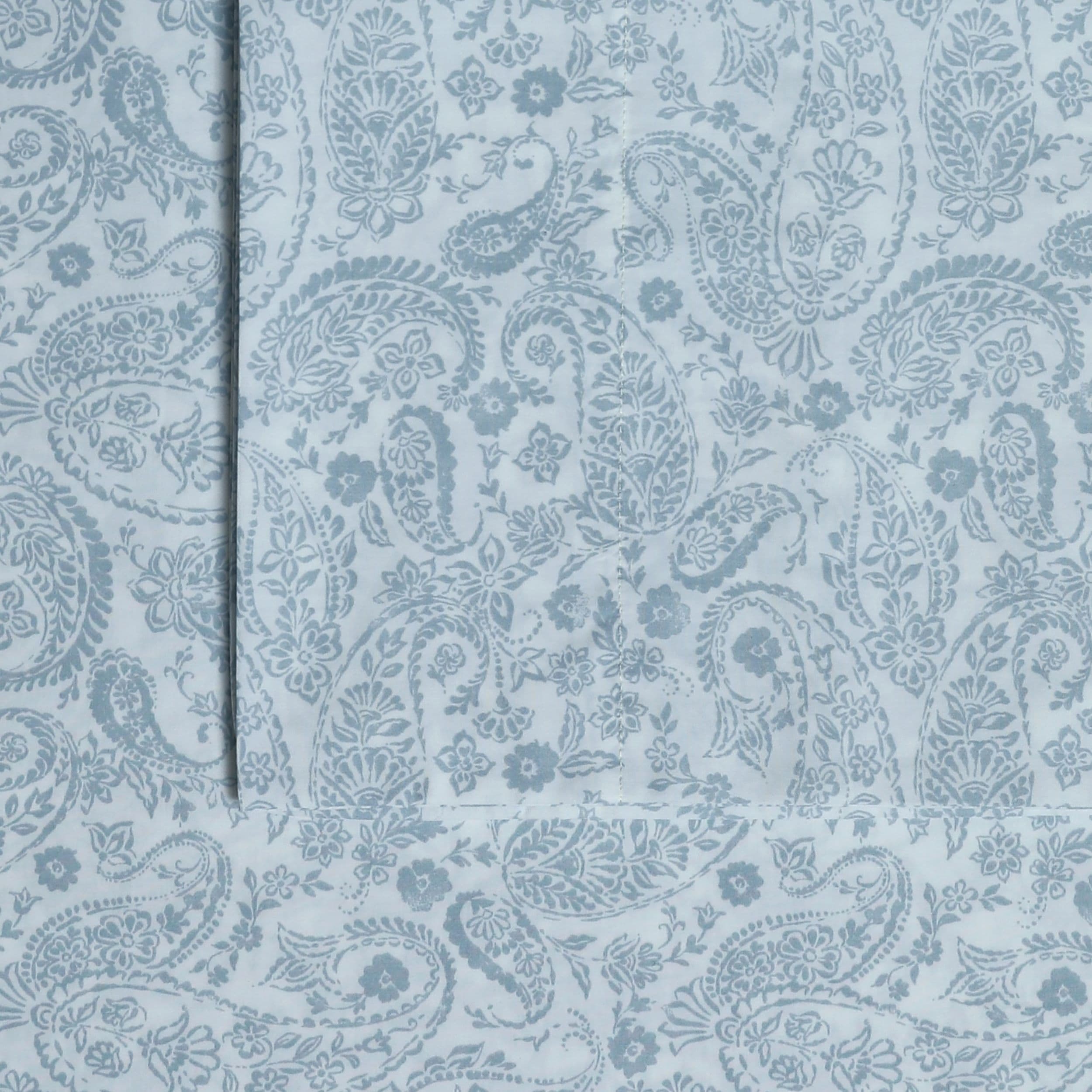 Parure de draps en percale de coton 300 fils, unie ou imprimée, à poches extra profondes