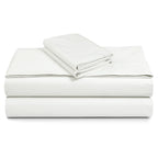 Parure de draps en percale de coton 300 fils, unie ou imprimée, à poches extra profondes