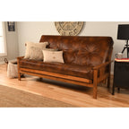 Matelas futon de remplacement Somette en mousse haute densité et ressorts pleine grandeur (cadre non inclus)