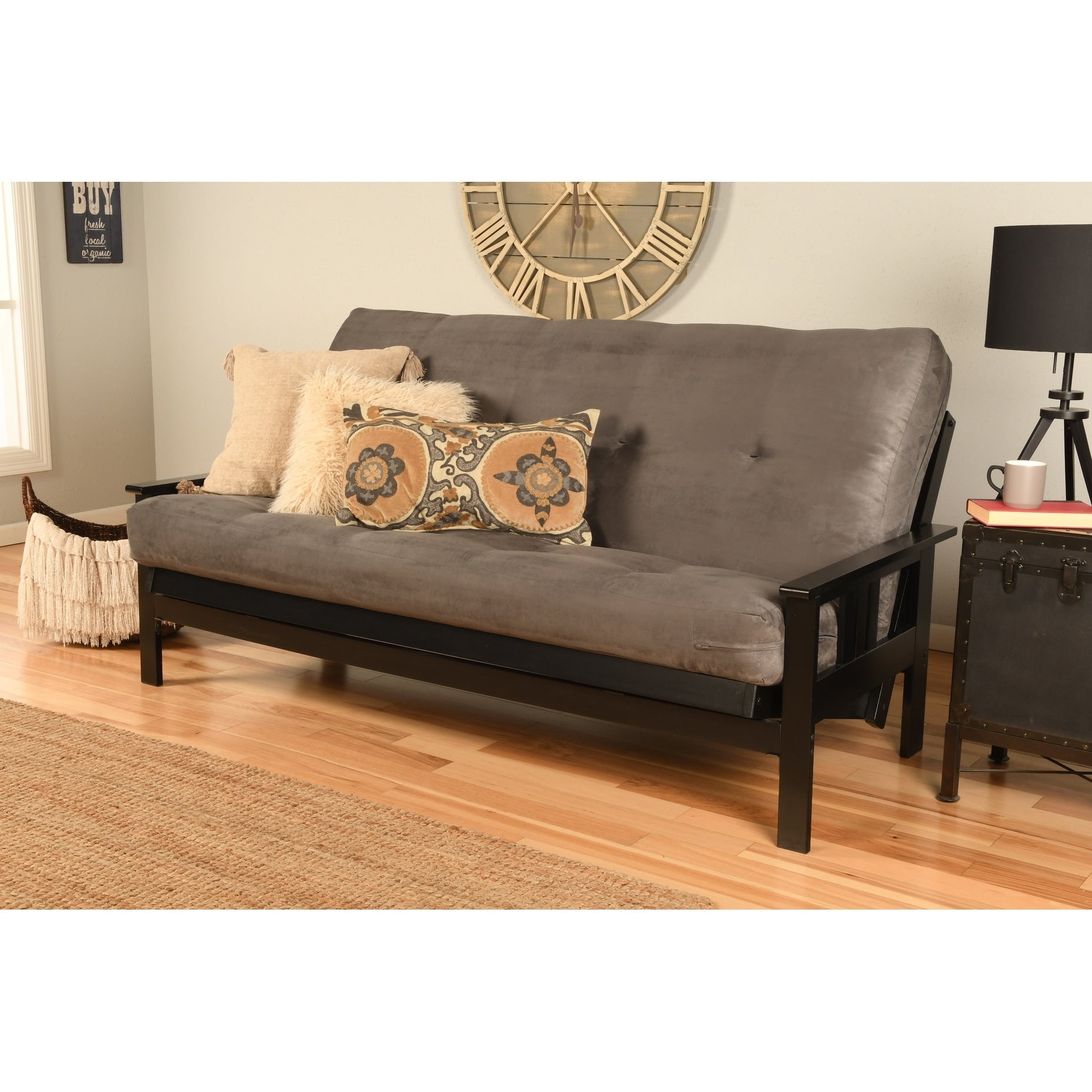 Matelas futon de remplacement Somette en mousse haute densité et ressorts pleine grandeur (cadre non inclus)
