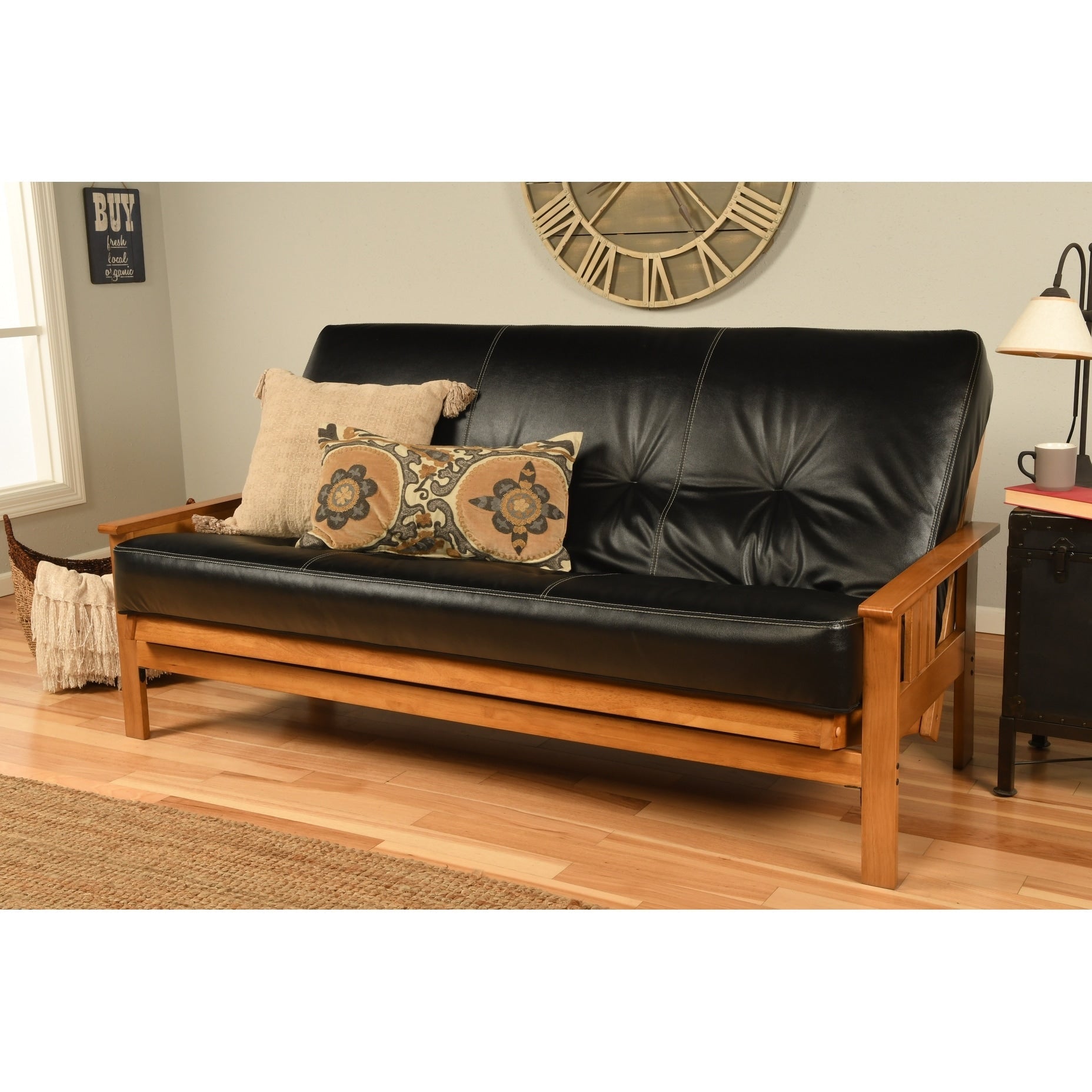 Matelas futon de remplacement Somette en mousse haute densité et ressorts pleine grandeur (cadre non inclus)