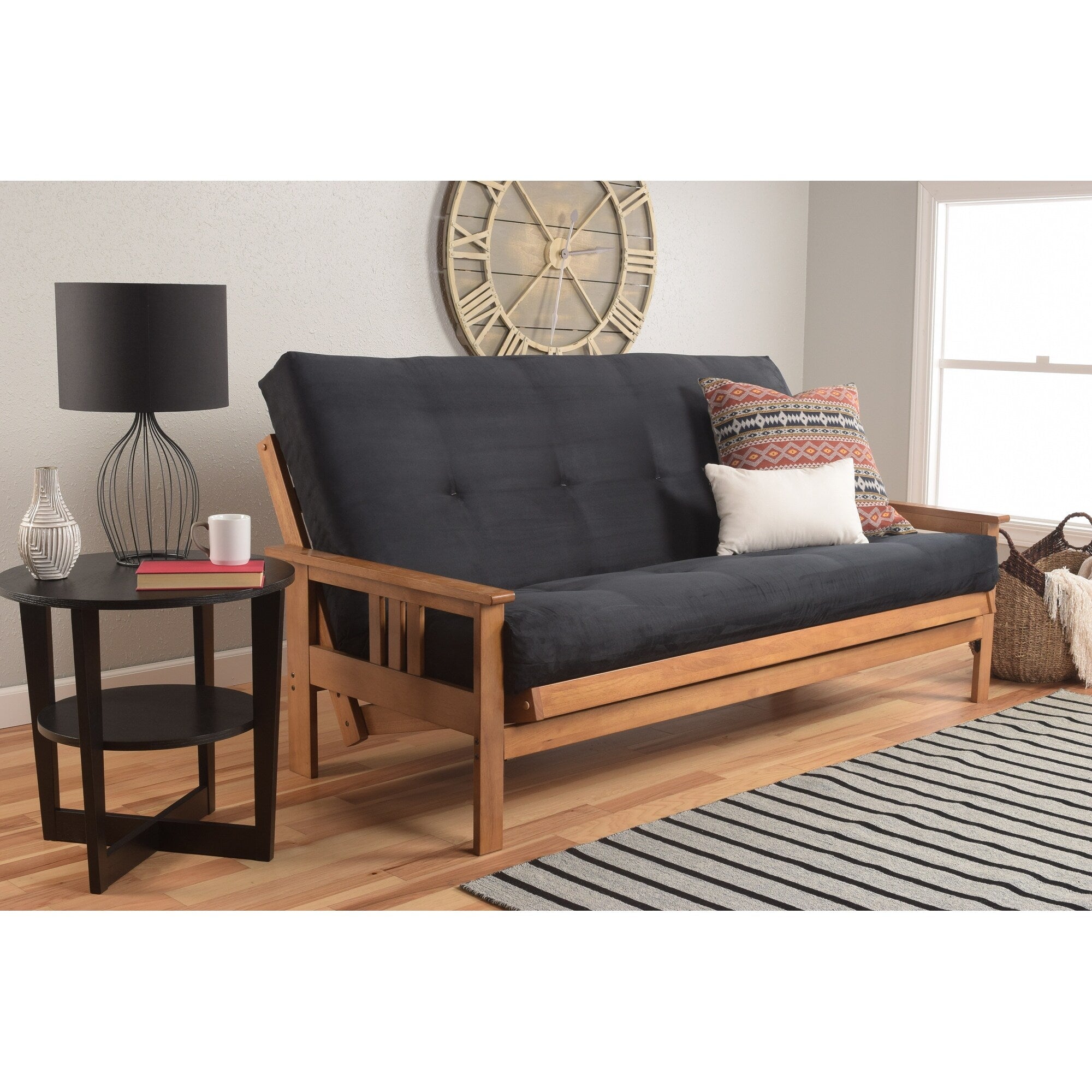 Matelas futon de remplacement Somette en mousse haute densité et ressorts pleine grandeur (cadre non inclus)