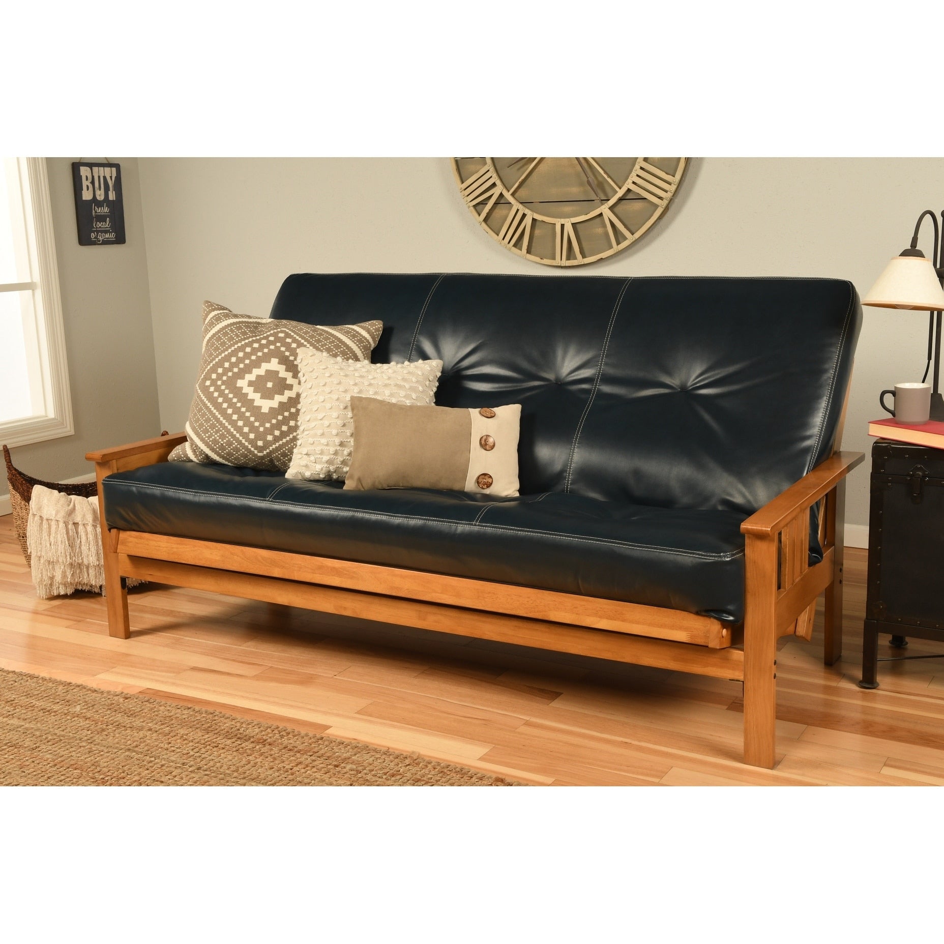 Matelas futon de remplacement Somette en mousse haute densité et ressorts pleine grandeur (cadre non inclus)