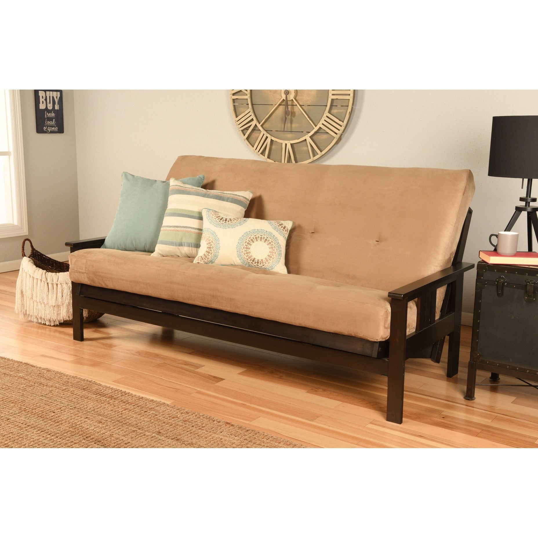 Matelas futon de remplacement Somette en mousse haute densité et ressorts pleine grandeur (cadre non inclus)