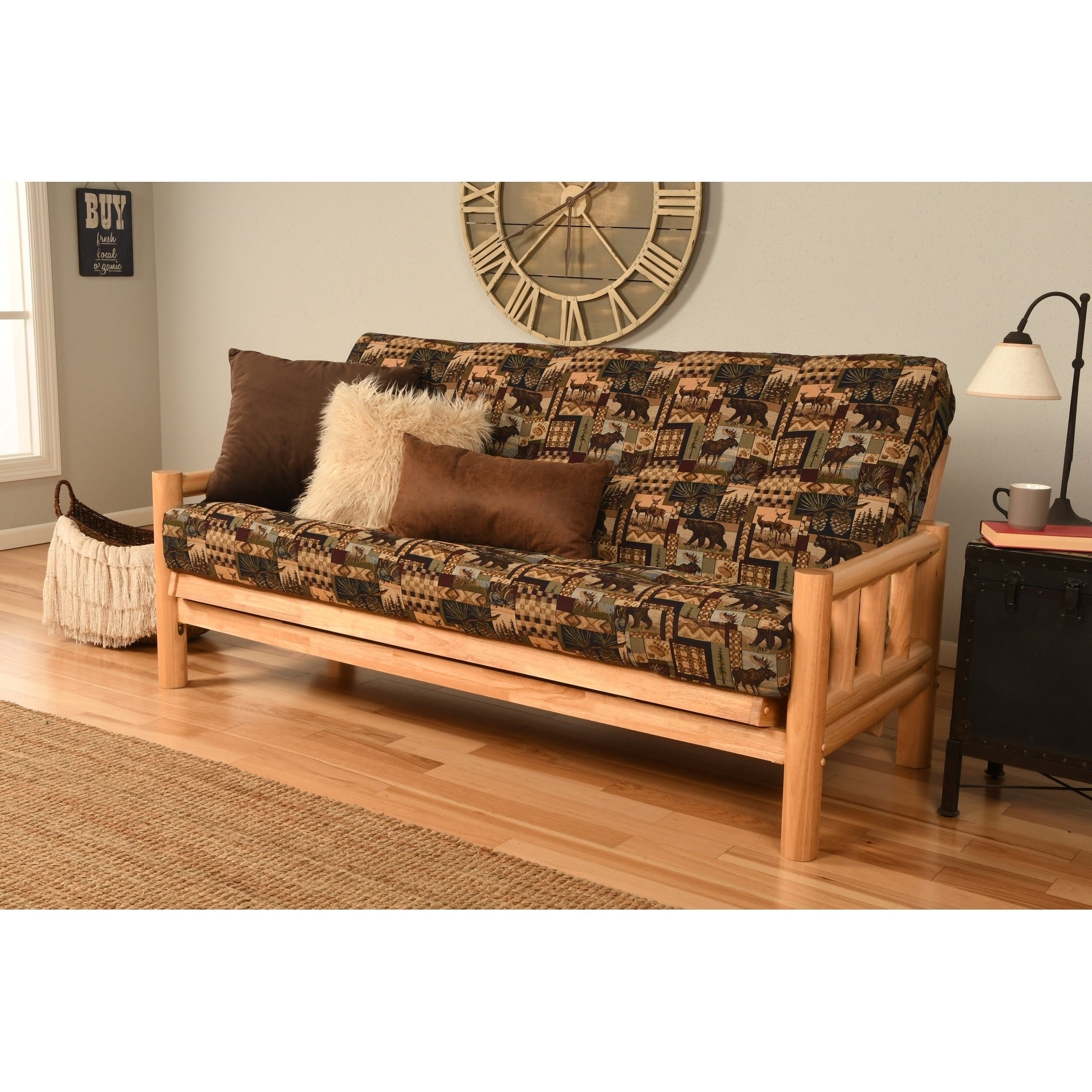 Matelas futon de remplacement Somette en mousse haute densité et ressorts pleine grandeur (cadre non inclus)