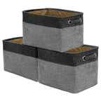 Ensemble de grands paniers de rangement Sorbus (lot de 3)