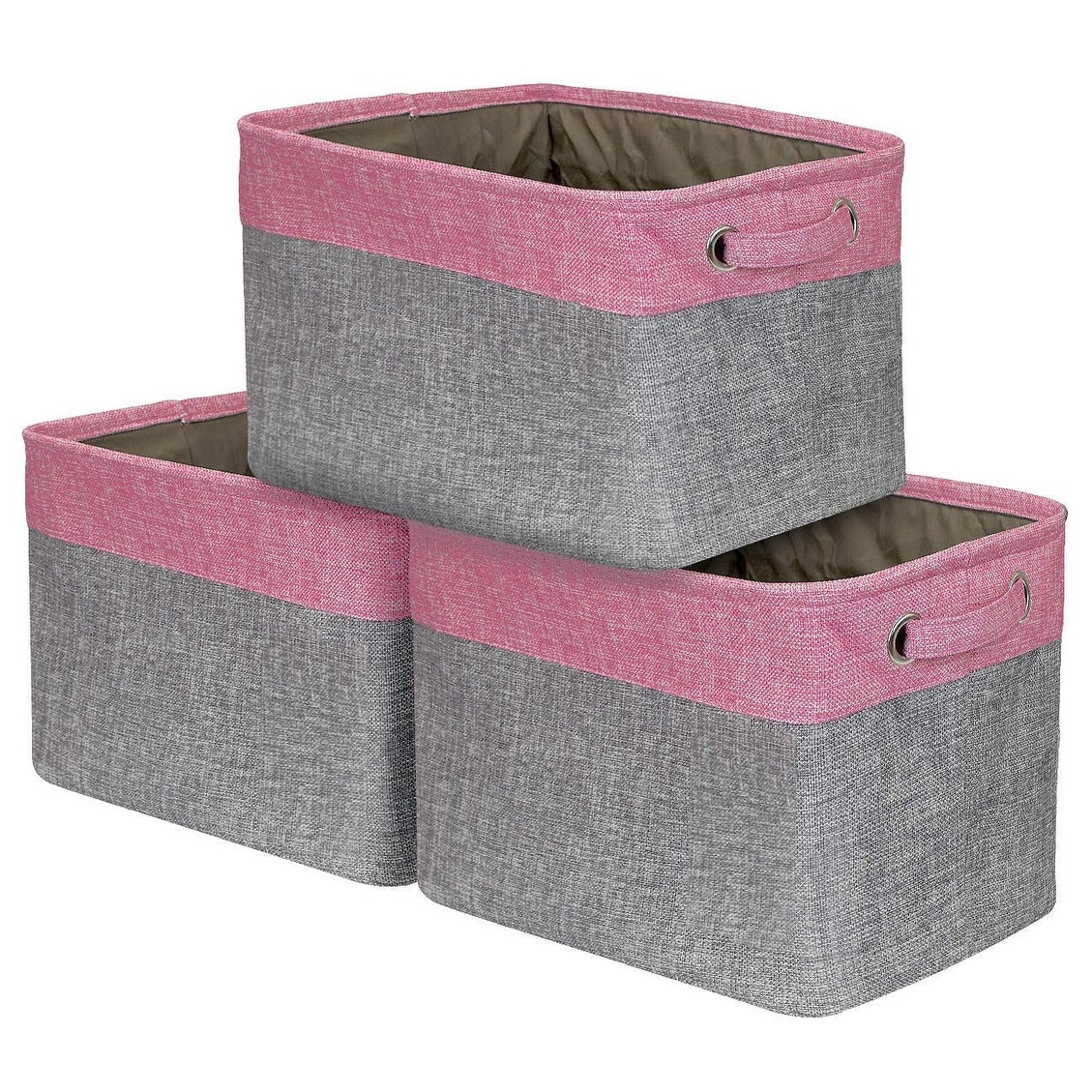 Ensemble de grands paniers de rangement Sorbus (lot de 3)