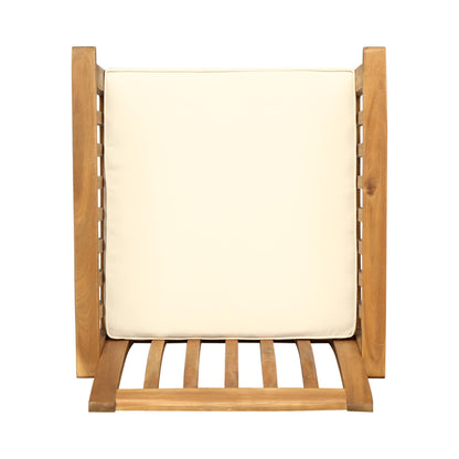 Ensemble de salle à manger d'extérieur extensible Sorrento en bois d'acacia, 9 pièces, par Christopher Knight Home