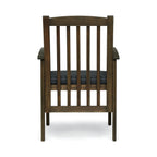 Ensemble de salle à manger d'extérieur extensible Sorrento en bois d'acacia, 9 pièces, par Christopher Knight Home