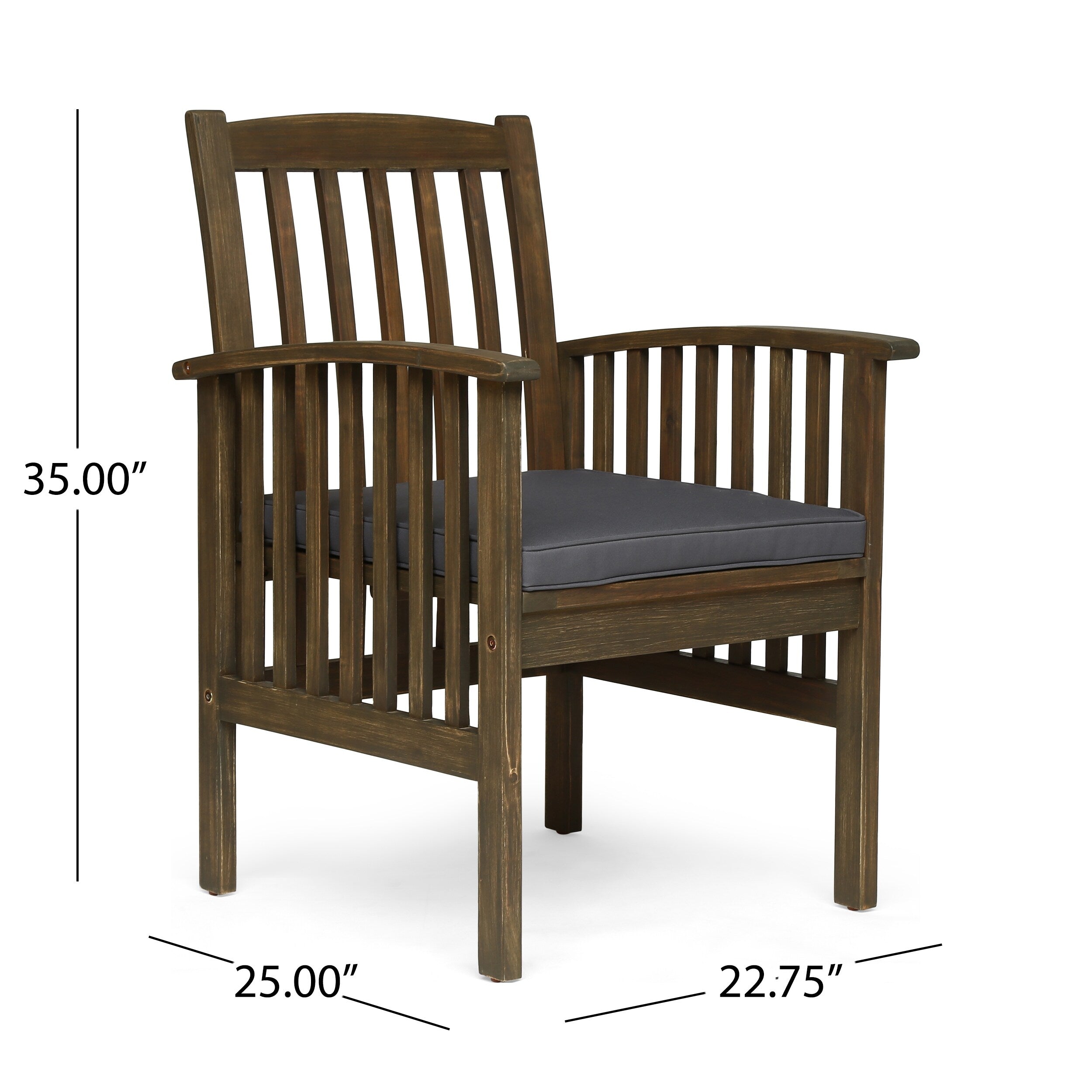 Ensemble de salle à manger d'extérieur extensible Sorrento en bois d'acacia, 9 pièces, par Christopher Knight Home