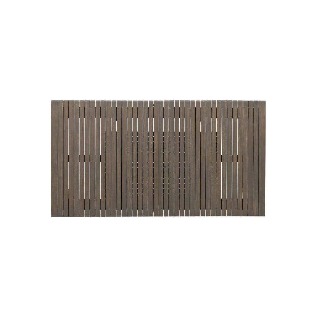 Ensemble de salle à manger d'extérieur extensible Sorrento en bois d'acacia, 9 pièces, par Christopher Knight Home