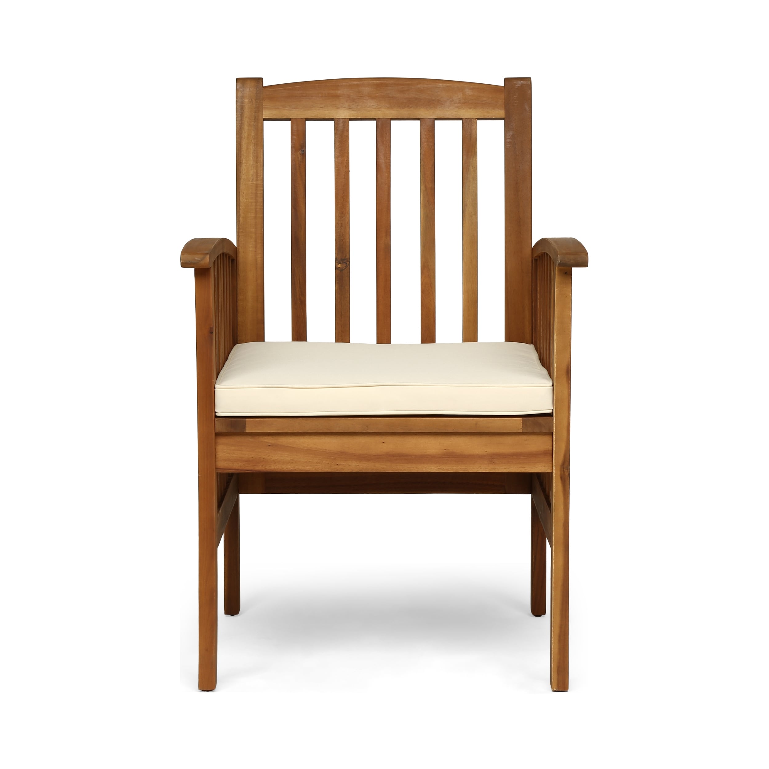 Ensemble de salle à manger d'extérieur extensible Sorrento en bois d'acacia, 9 pièces, par Christopher Knight Home