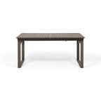 Ensemble de salle à manger d'extérieur extensible Sorrento en bois d'acacia, 9 pièces, par Christopher Knight Home