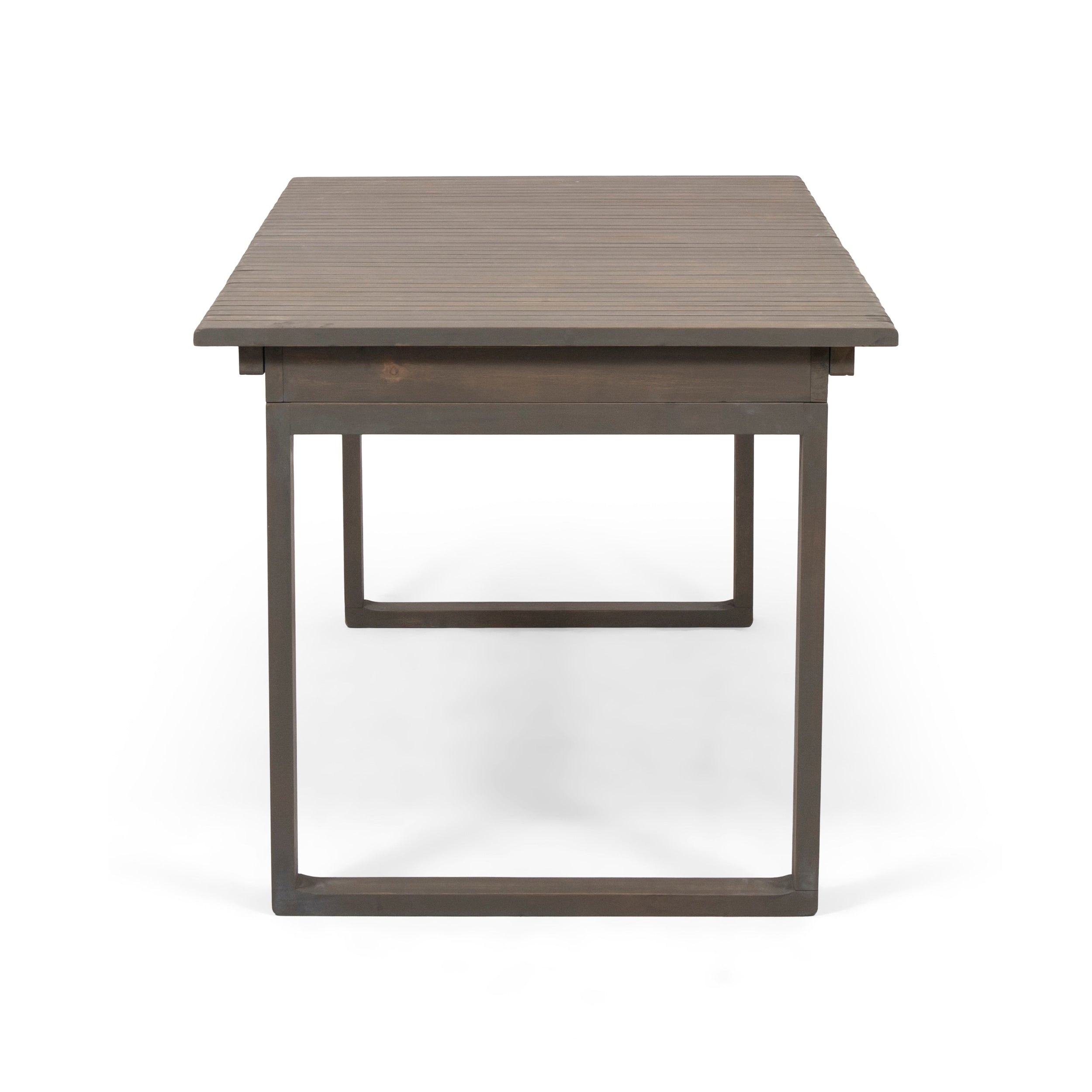Ensemble de salle à manger d'extérieur extensible Sorrento en bois d'acacia, 9 pièces, par Christopher Knight Home