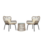 Ensemble de conversation d'extérieur 3 pièces Southport par Christopher Knight Home