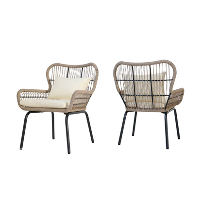 Chaises de club d'extérieur Southport (lot de 2) par Christopher Knight Home