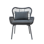 Chaises de club d'extérieur Southport (lot de 2) par Christopher Knight Home