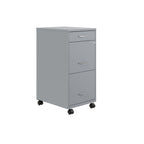 Classeur métallique Space Solutions 18 pouces à 3 tiroirs
