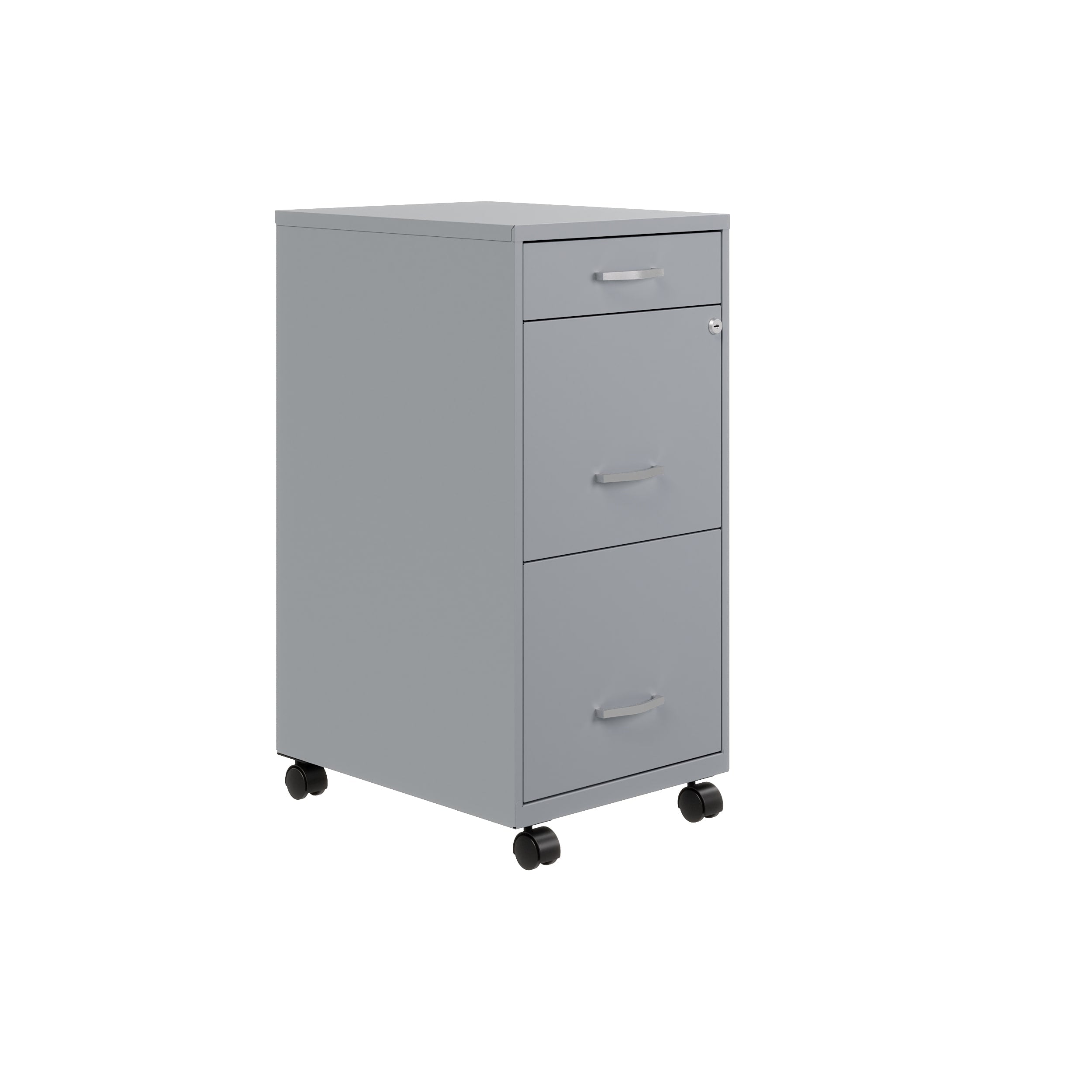 Classeur métallique Space Solutions 18 pouces à 3 tiroirs