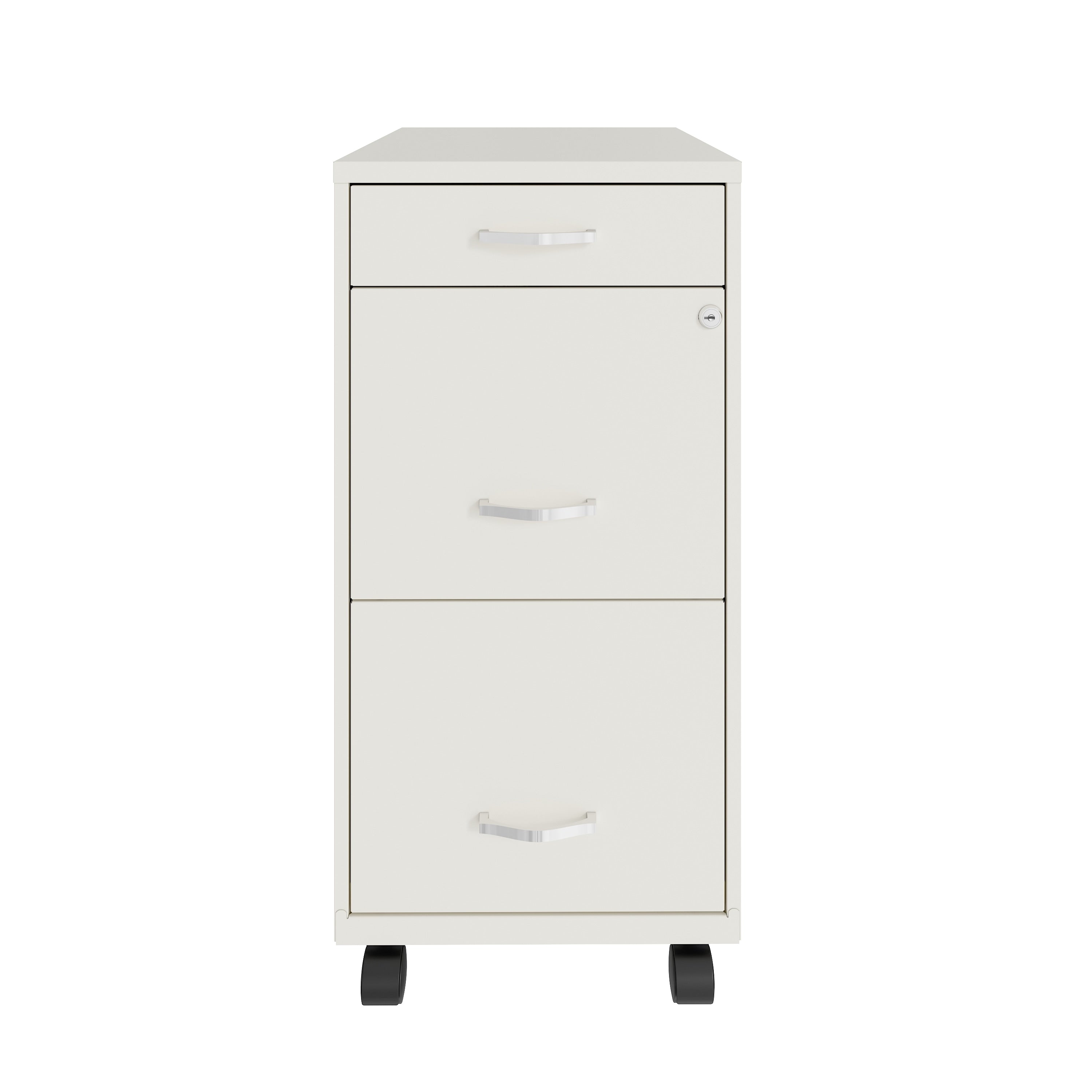Classeur métallique Space Solutions 18 pouces à 3 tiroirs