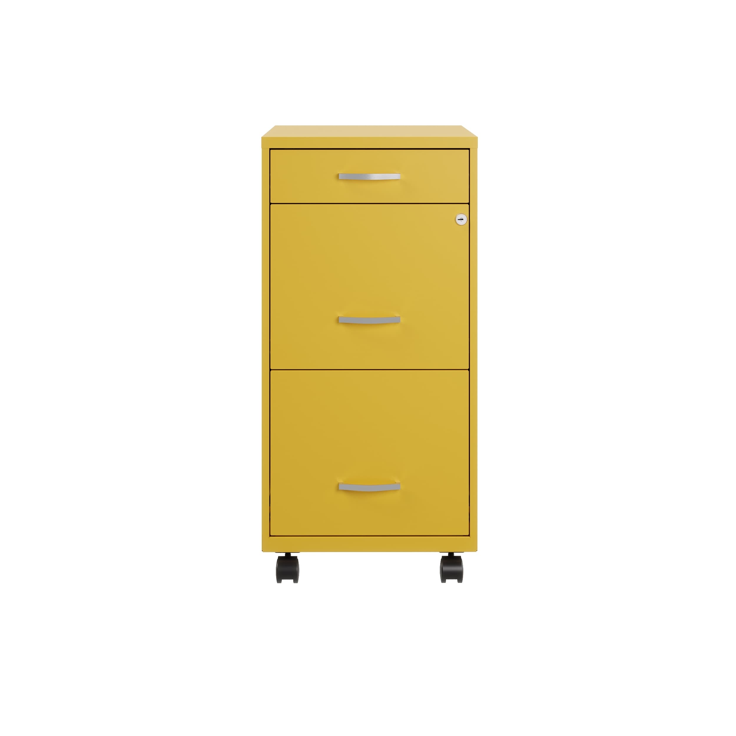Classeur métallique Space Solutions 18 pouces à 3 tiroirs