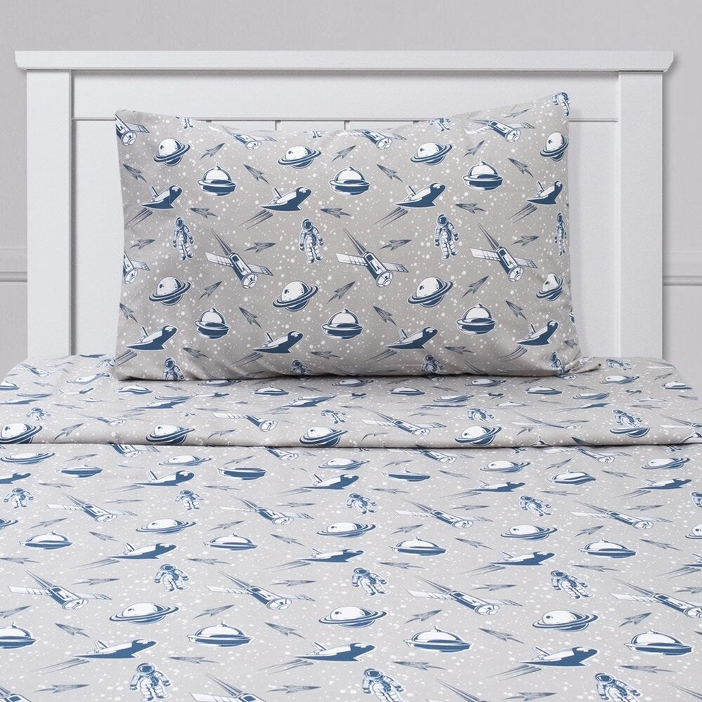 Parure de draps Spaceships de Sweet Home Collection - Multi