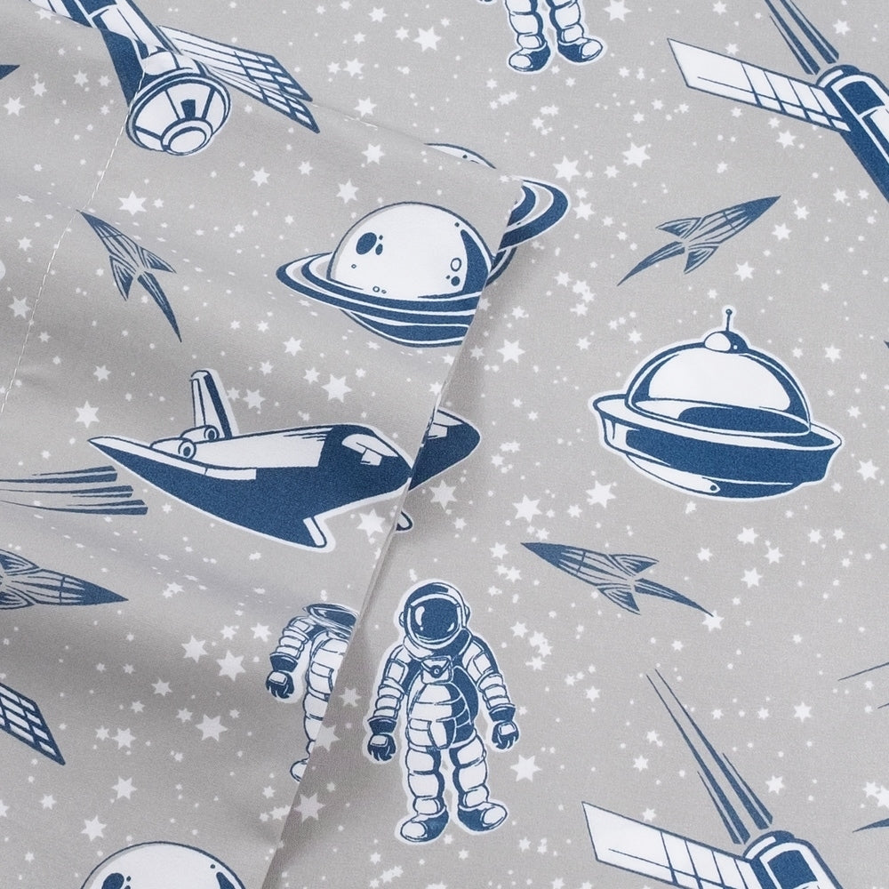 Parure de draps Spaceships de Sweet Home Collection - Multi