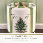 Coffret cadeau 2 pièces sapin de Noël Spode - 4