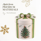 Coffret cadeau 2 pièces sapin de Noël Spode - 4