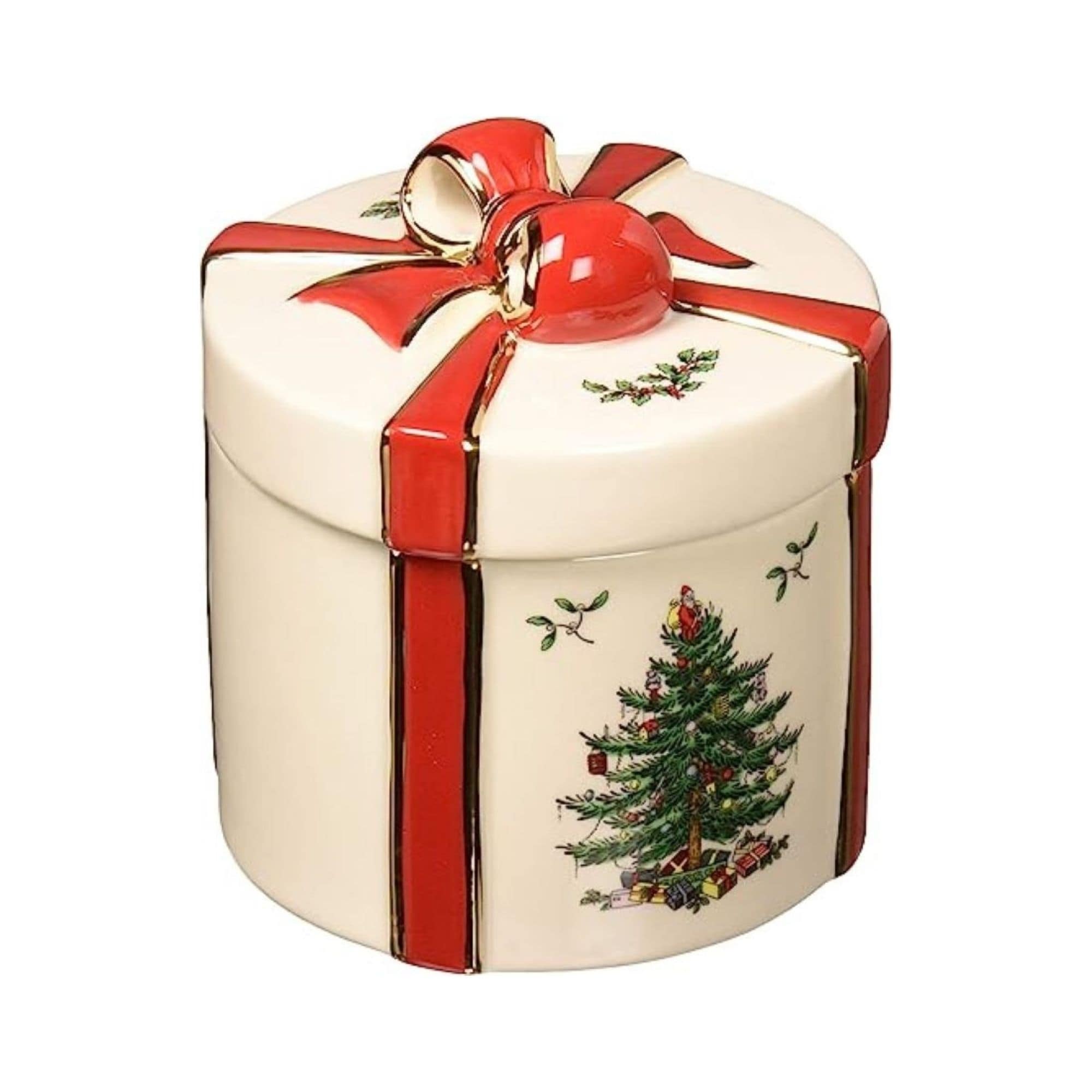 Coffret cadeau 2 pièces sapin de Noël Spode - 4