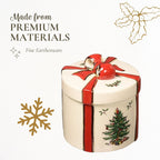 Coffret cadeau 2 pièces sapin de Noël Spode - 4
